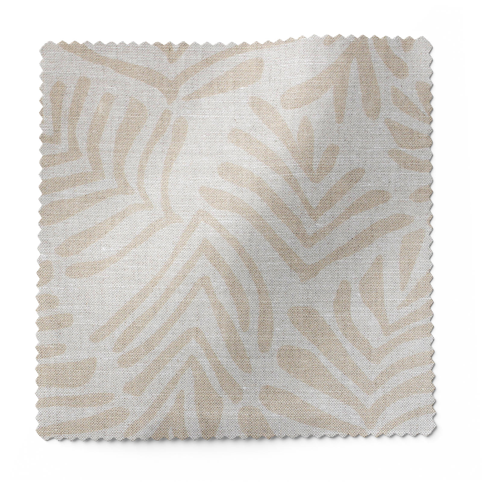 Frond Fabric in Truffle