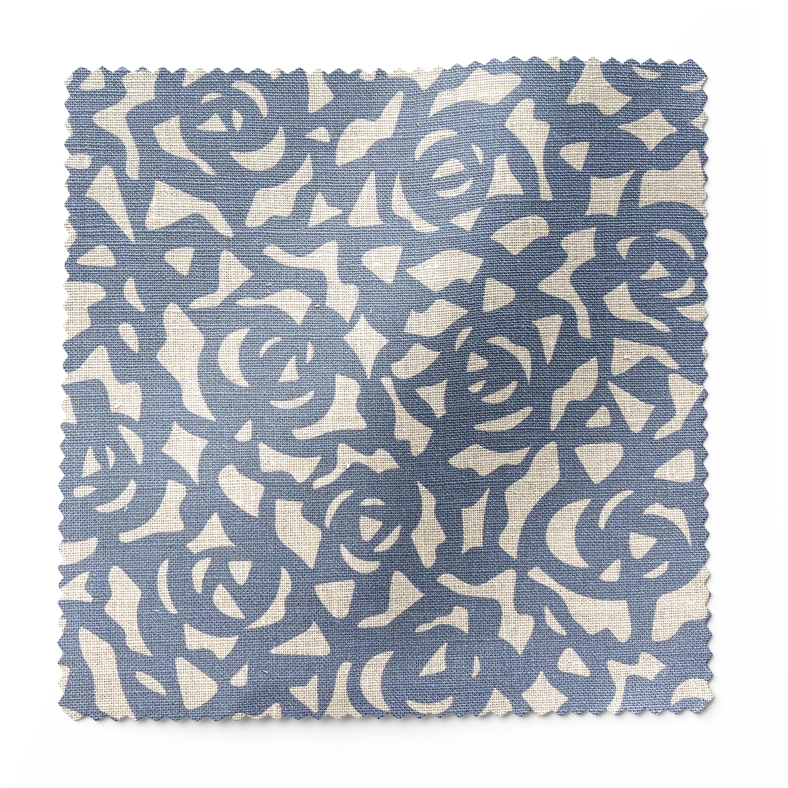 Gardenia Fabric in Cobalt