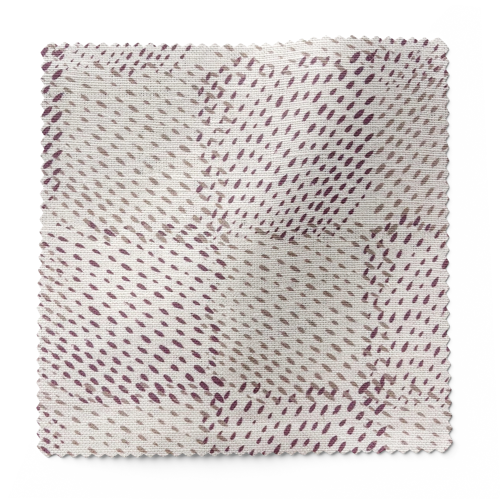 Speckled Check Fabric in Sorbet