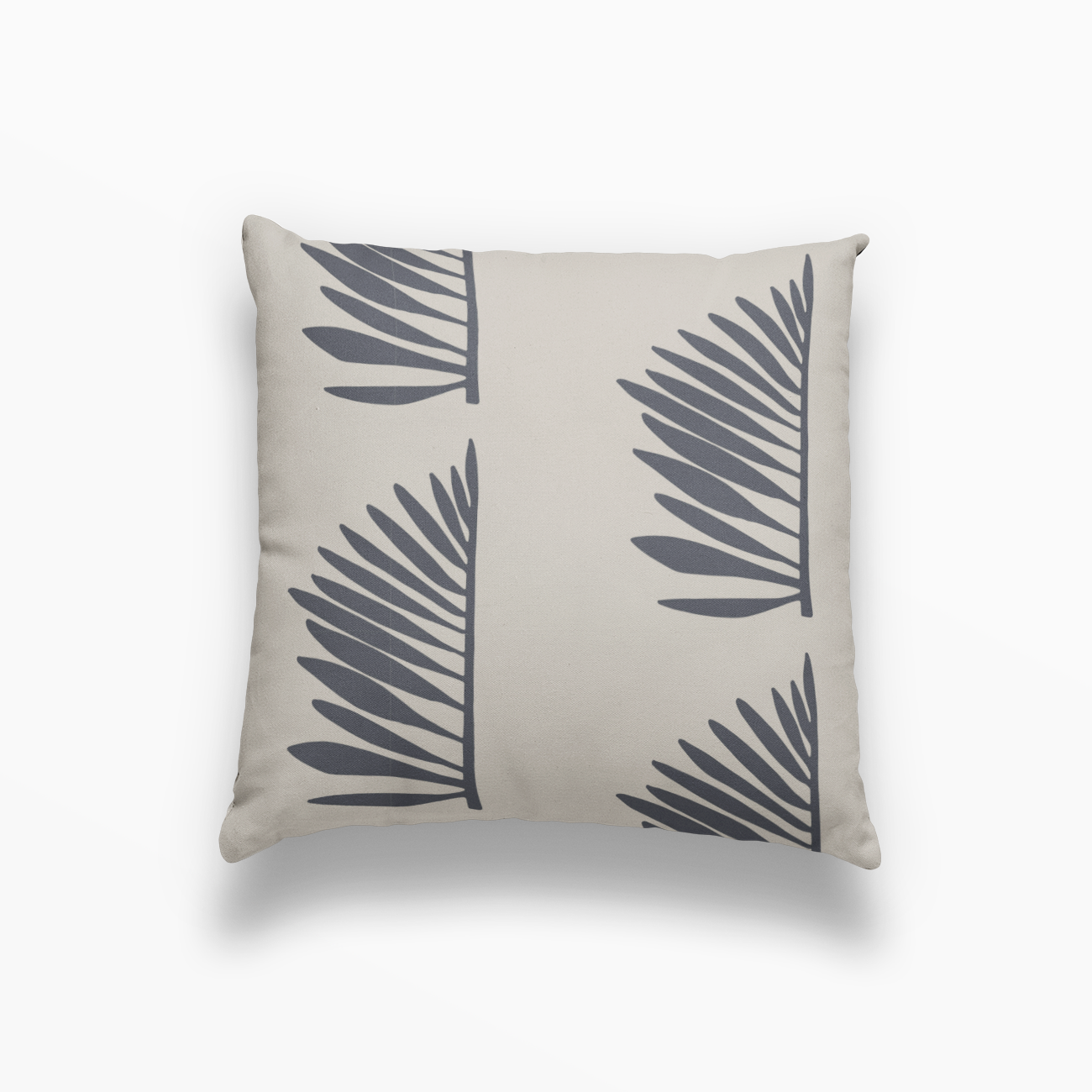 Palmetto Pillow in Midnight